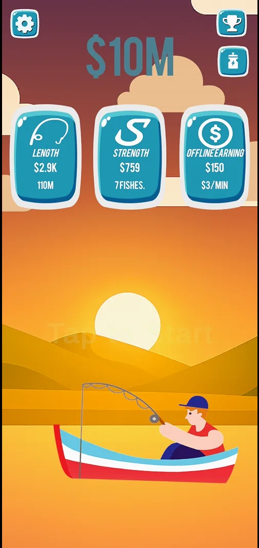 Fishing.io official gameplay screenshot